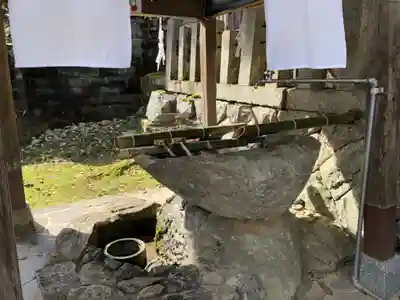 荒穂神社の手水舎