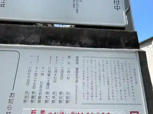 石川町諏訪神社の歴史