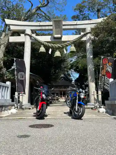 深江八幡神社の鳥居