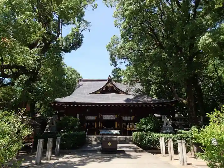 若宮八幡社の本殿・本堂