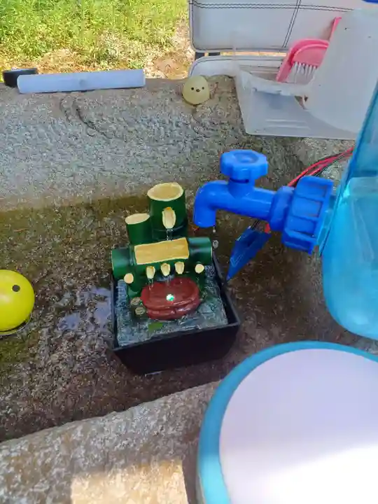 人舞神社の手水舎