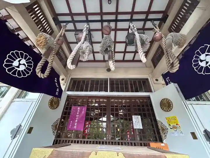 豊平神社の本殿・本堂