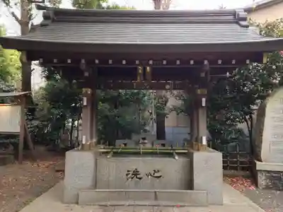 王子神社の手水舎
