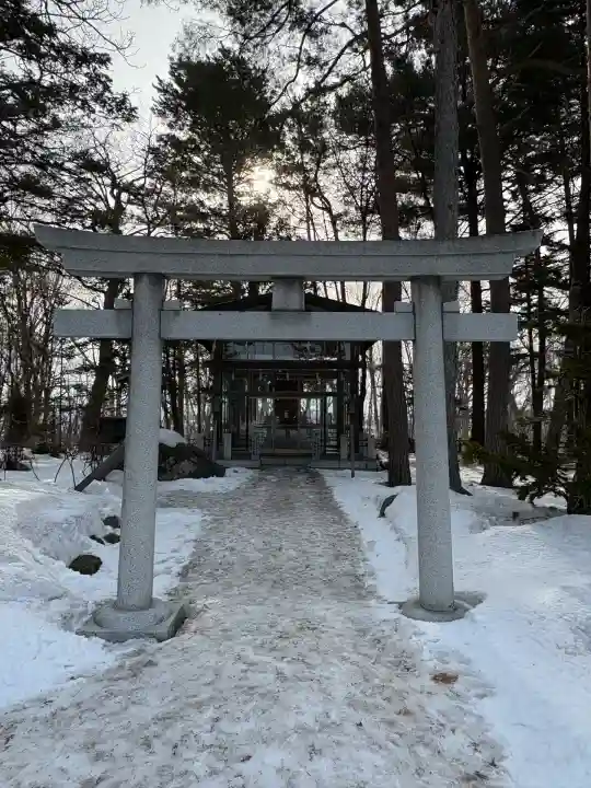 旭川天満宮の鳥居