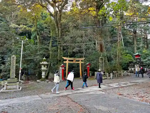 美濃國一宮　南宮大社の鳥居