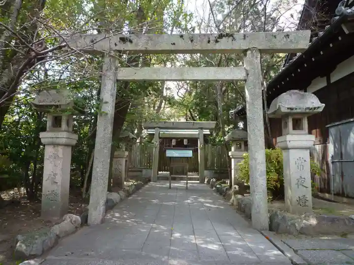 桑名宗社(春日神社)の鳥居