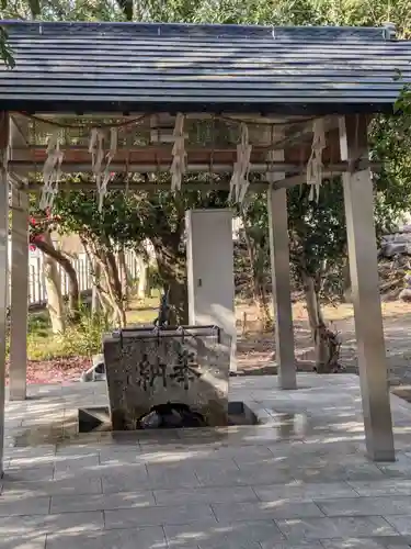 結神社の手水舎