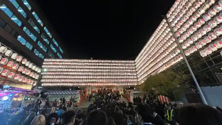花園神社のお祭り