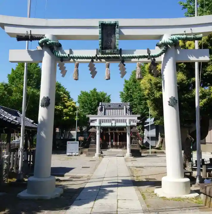 天祖神社の鳥居