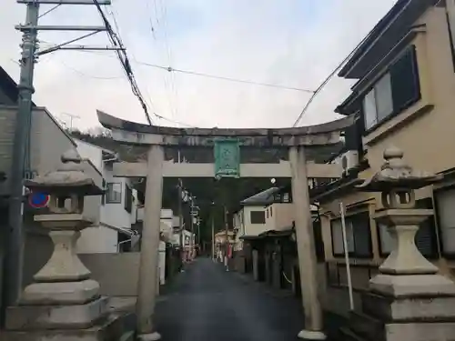 松ヶ崎大黒天 妙圓寺（妙円寺）の鳥居