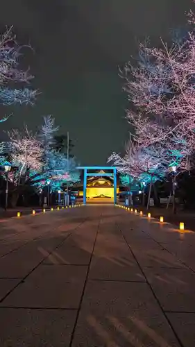 靖國神社の景色