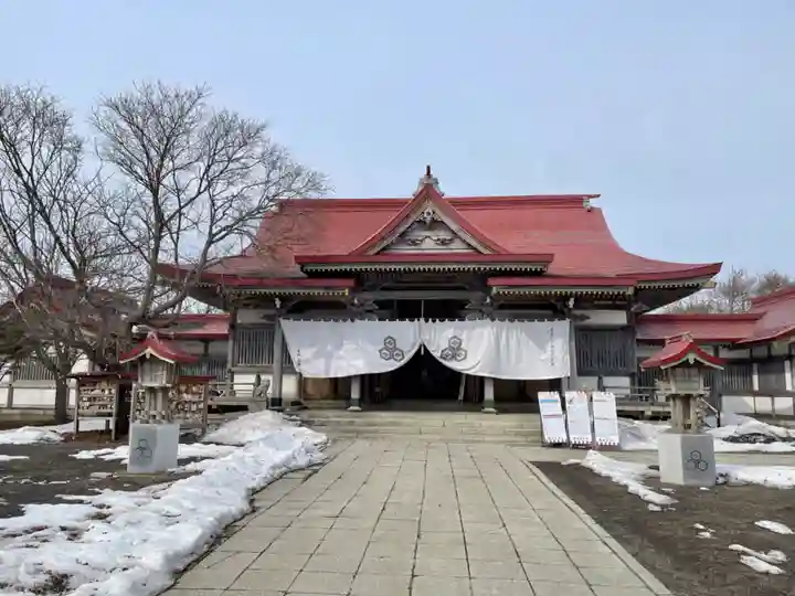釧路一之宮 厳島神社の本殿・本堂