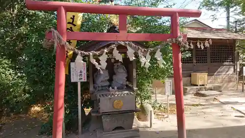 本太氷川神社の鳥居