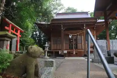 阿久津「田村神社」(郡山市阿久津町)旧社名:伊豆箱根三嶋三社の本殿・本堂