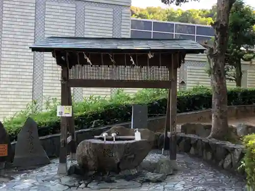 王子神社の手水舎