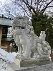 月寒神社の狛犬