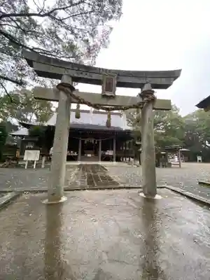 千栗八幡宮の鳥居