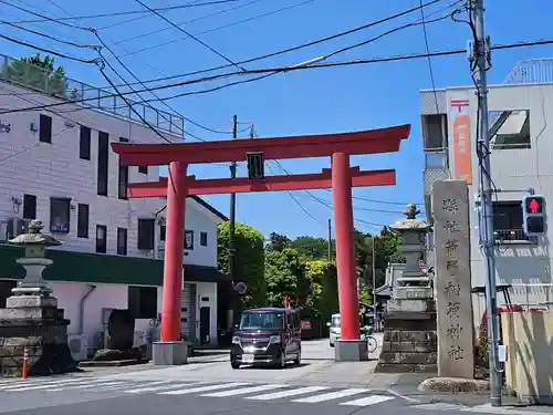 箭弓稲荷神社の鳥居