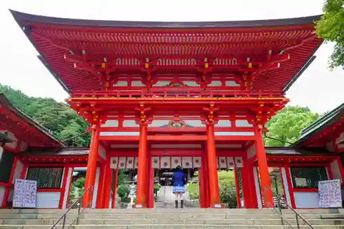 近江神宮の山門・神門