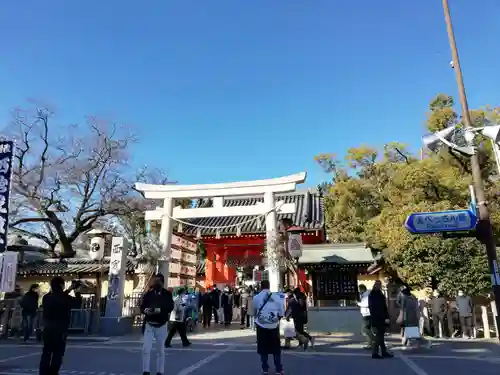 西宮神社の鳥居