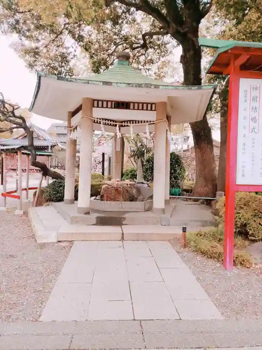 亀戸天神社の手水舎