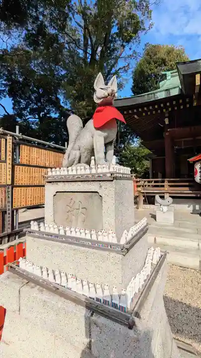 馬橋稲荷神社の狛犬