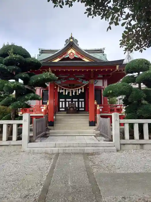 小村田氷川神社の本殿