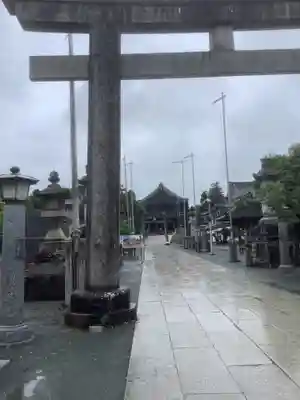 豊川閣　妙厳寺の鳥居