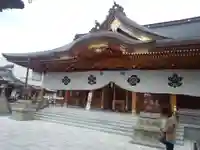 岸城神社の本殿・本堂
