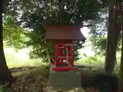 神社(名称不明)の本殿