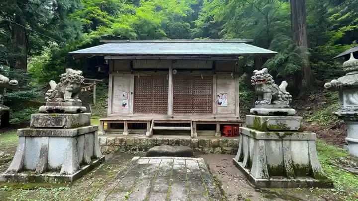 上之森神社の本殿・本堂