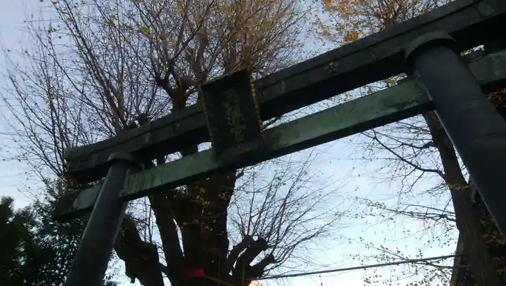 湯島天満宮の鳥居