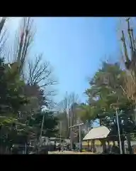 美幌神社の庭園