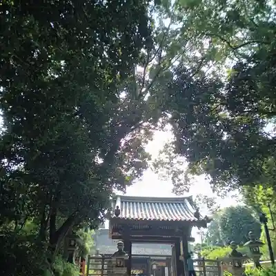 大海神社（住吉大社摂社）の山門・神門