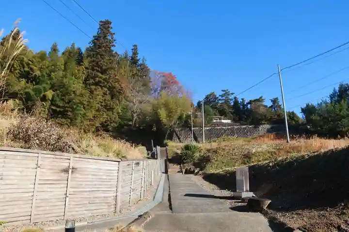大六天麻王神社の景色