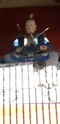 長沼八幡宮の像