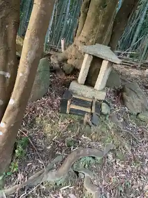 烏帽子岩神社の地蔵