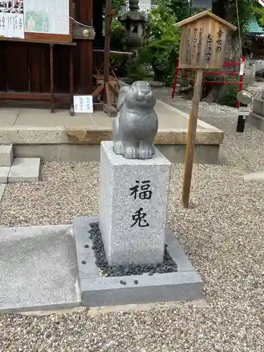 三輪神社の狛犬
