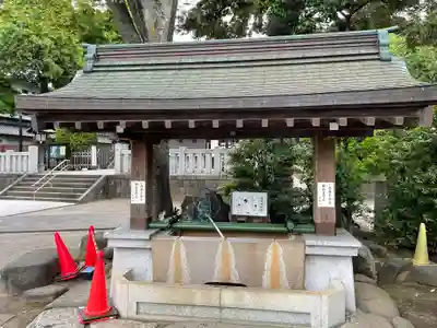桐ヶ谷氷川神社の手水舎