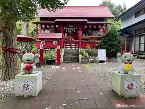 鹿角八坂神社の本殿・本堂