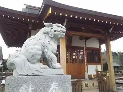 吉野神社の狛犬