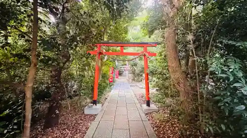 夜疑神社の自然