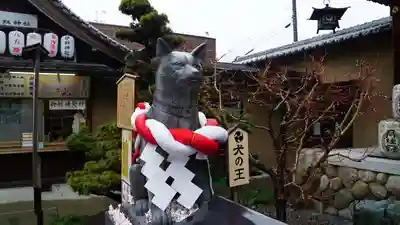 伊奴神社の狛犬