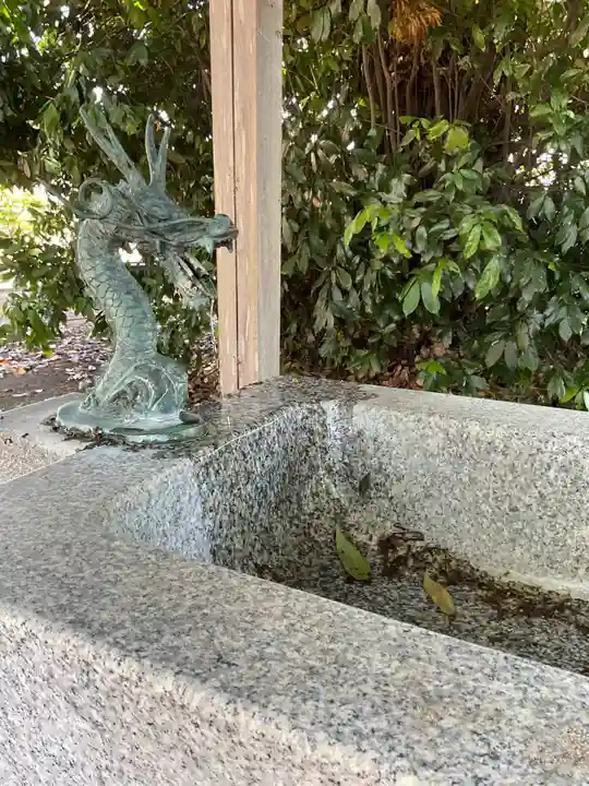 大針神社の手水舎