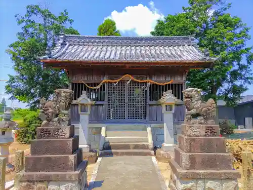 神明社（三丸渕寺東）の本殿