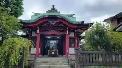 筑土八幡神社の本殿・本堂