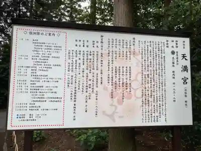 芳賀天満宮の歴史