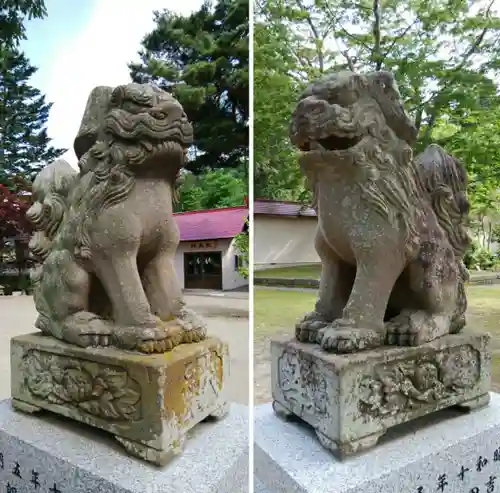 仁木神社の狛犬