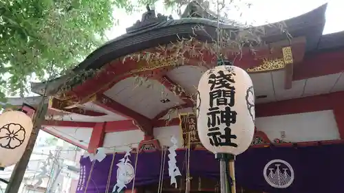 浅草富士浅間神社の本殿