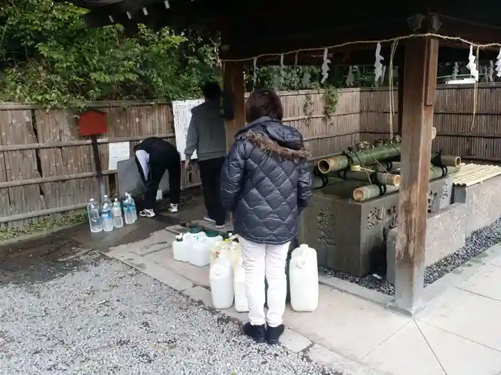 水無瀬神宮の手水舎